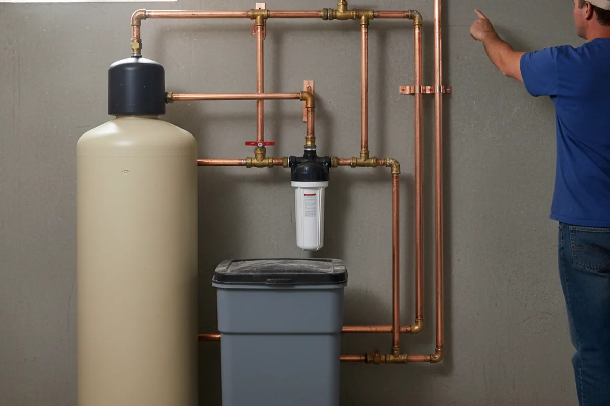 Whole-house water treatment system installed in Mc Kean